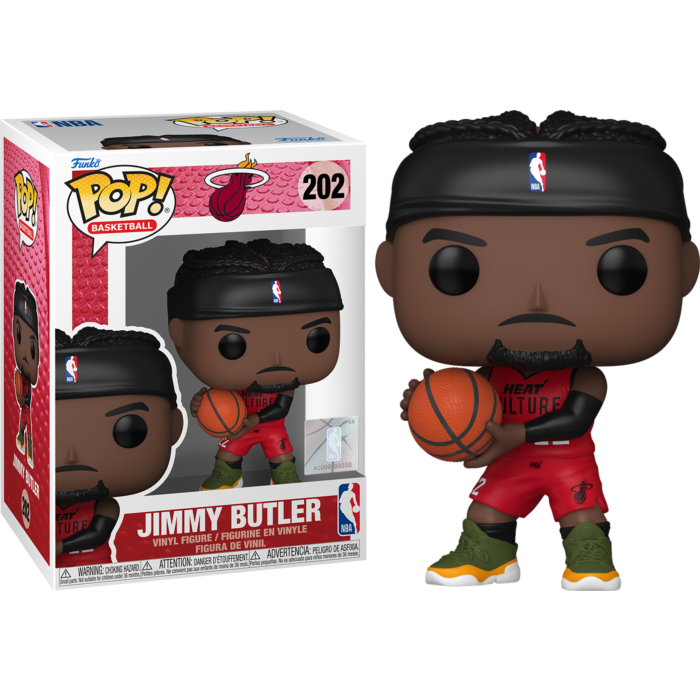 NBA Basketball - Jimmy Butler Miami Heat 2024 City Edition Pop! Vinyl Figure