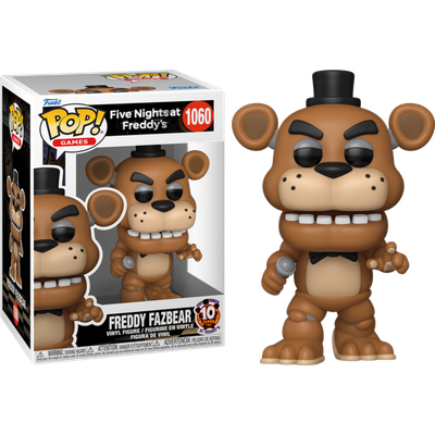 Five Nights at Freddy&#39;s: 10th Anniversary - Freddy Fazbear Pop! Vinyl Figure