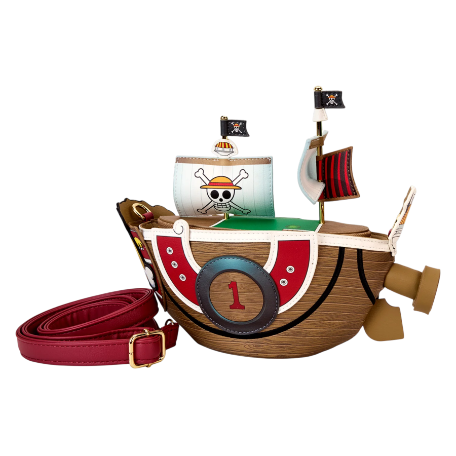One Piece - Thousand Sunny Figural Crossbody Bag