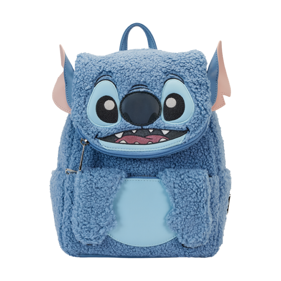 Pre-Order: Lilo &amp; Stitch - Plush Sherpa Cosplay Mini Backpack