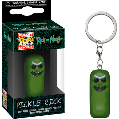 Rick and Morty - Pickle Rick Pocket Pop! Vinyl Keychain