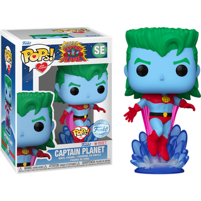 The New Adventures of Captain Planet - Captain Planet Pops! with Purpose Pop! Vinyl Figure