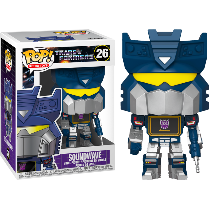 Transformers (1984) - Soundwave Pop! Vinyl Figure