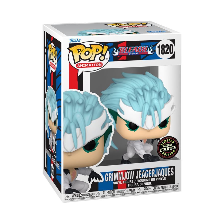 Bleach - Grimmjow Jeagerjaques Chase Pop! Vinyl Bundle of 6 (set of 6 Pops)