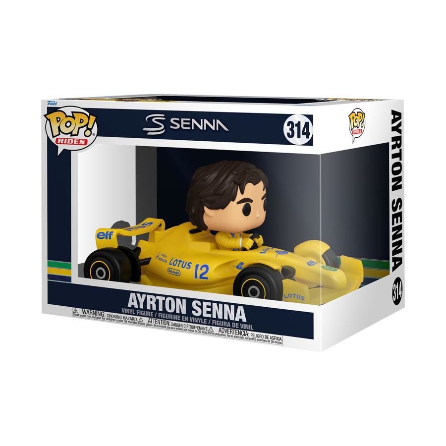 Formula 1: Lotus - Ayrton Senna Pop! Ride Deluxe  Figure