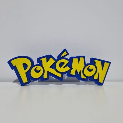 3D Print Logo- Pokemon