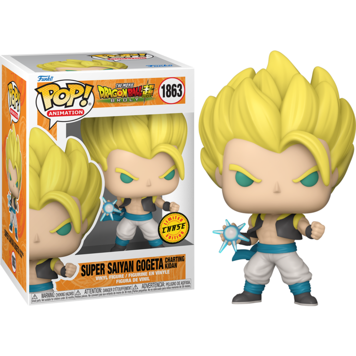 Dragon Ball Super: Broly - Gogeta Chase Pop! Vinyl Bundle of 6 (set of 6 Pops)