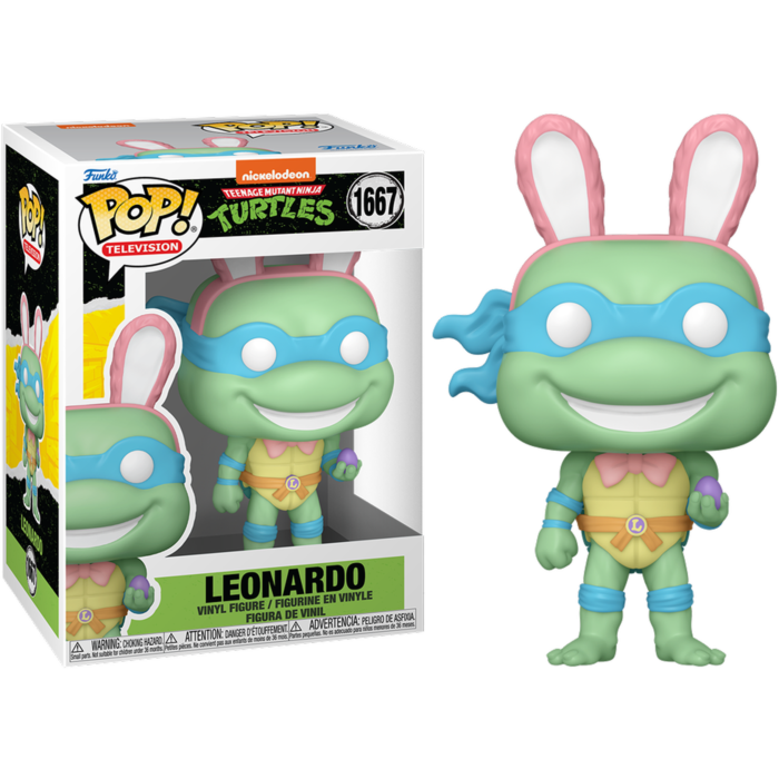 Teenage Mutant Ninja Turtles - Leonardo with Easter Egg Pop! Vinyl Figure