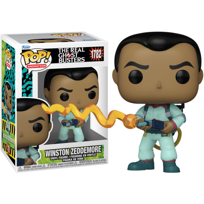 The Real Ghostbusters (1986) - Winston Zeddemore Pop! Vinyl Figure