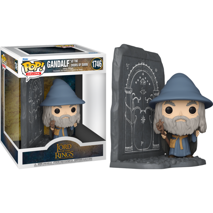 Pre-Order: The Lord of the Rings - Gandalf at the Doors of Durin Deluxe Pop! Vinyl Figure