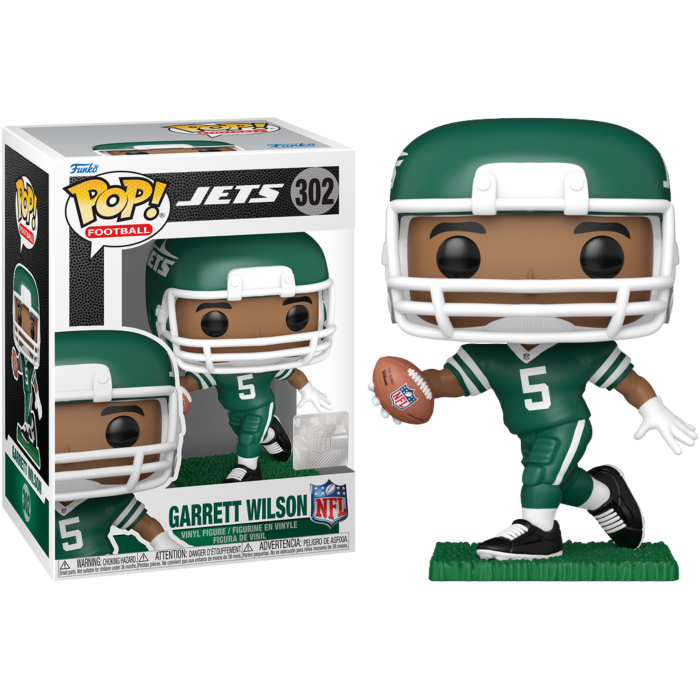 NFL Football - Garrett Wilson (New York Jets) Pop! Vinyl Figure
