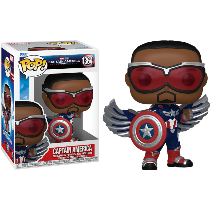 Captain America: Brave New World - Captain America (Sam Wilson) Pop ...
