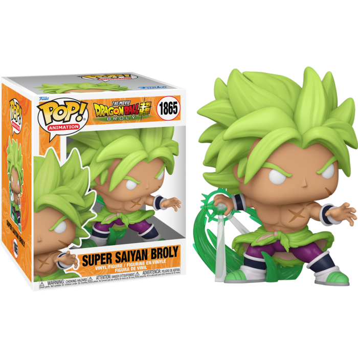 Dragon Ball Super: Broly - Super Saiyan Broly Super Sized 6&quot; Pop! Vinyl Figure