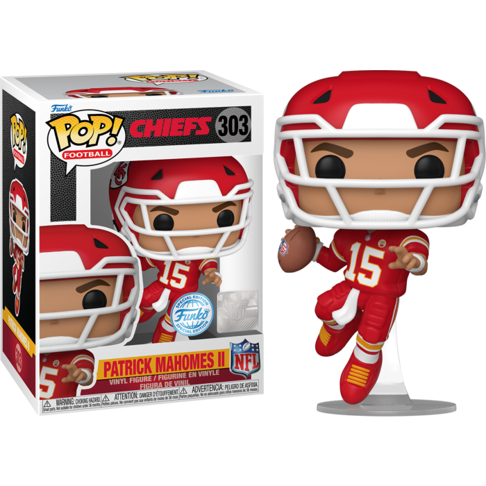 NFL Football - Patrick Mahomes Kansas City Chiefs Pop! Vinyl Figure