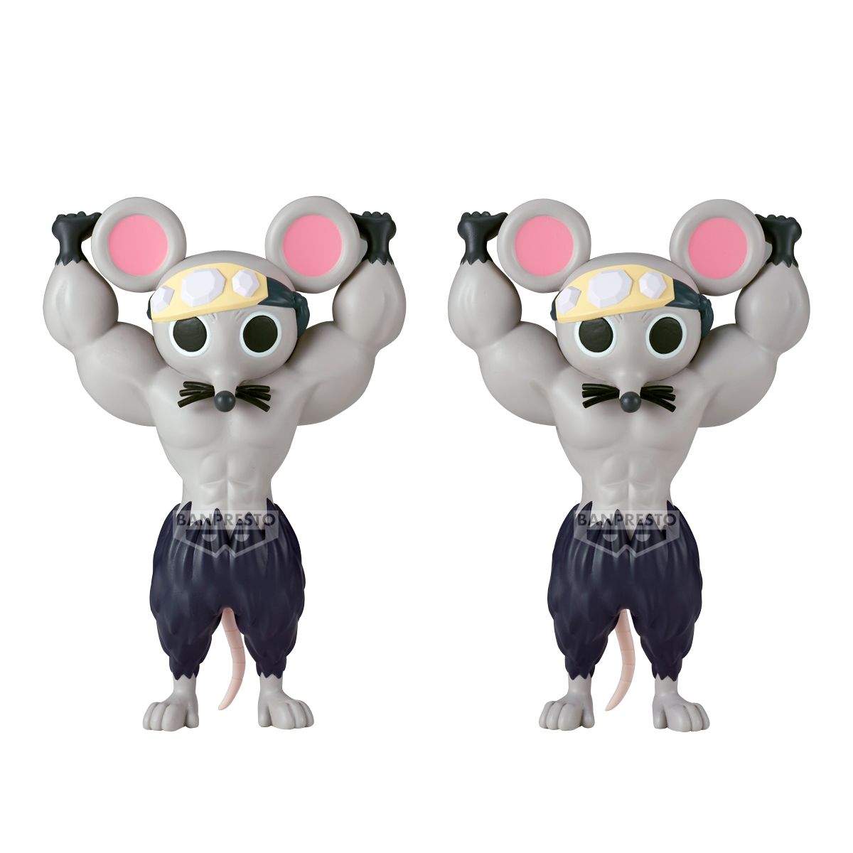Pre-Order: Demon Slayer: Kimetsu no Yaiba FigLife! Muscular Mice Set of 2 Figures