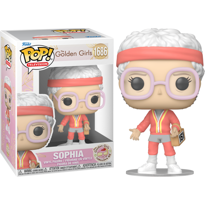 The Golden Girls - Sophia in Gym Outfit Fabulous 40 Pop! Vinyl Figure