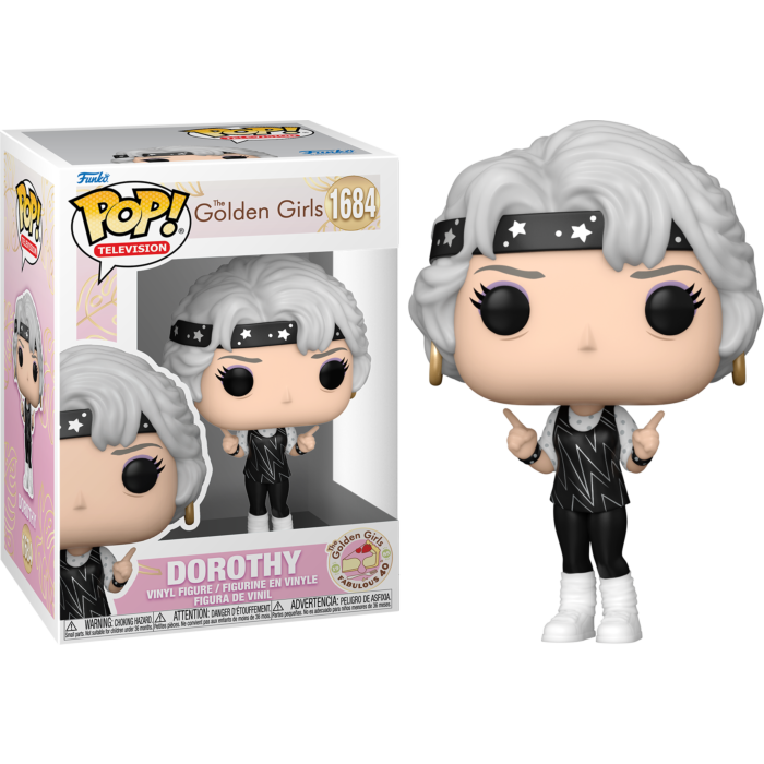 The Golden Girls - Dorothy in Gym Outfit Fabulous 40 Pop! Vinyl Figure