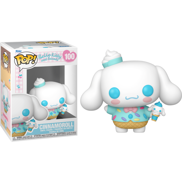 Hello Kitty and Friends - Cinnamoroll with Ice Cream Pop! Vinyl Figure