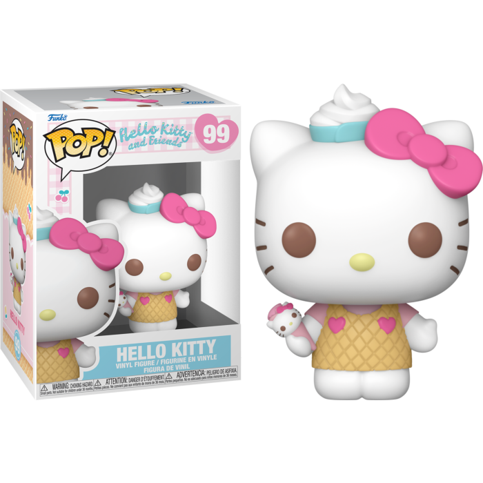 Hello Kitty and Friends - Hello Kitty with Ice Cream Pop! Vinyl Figure