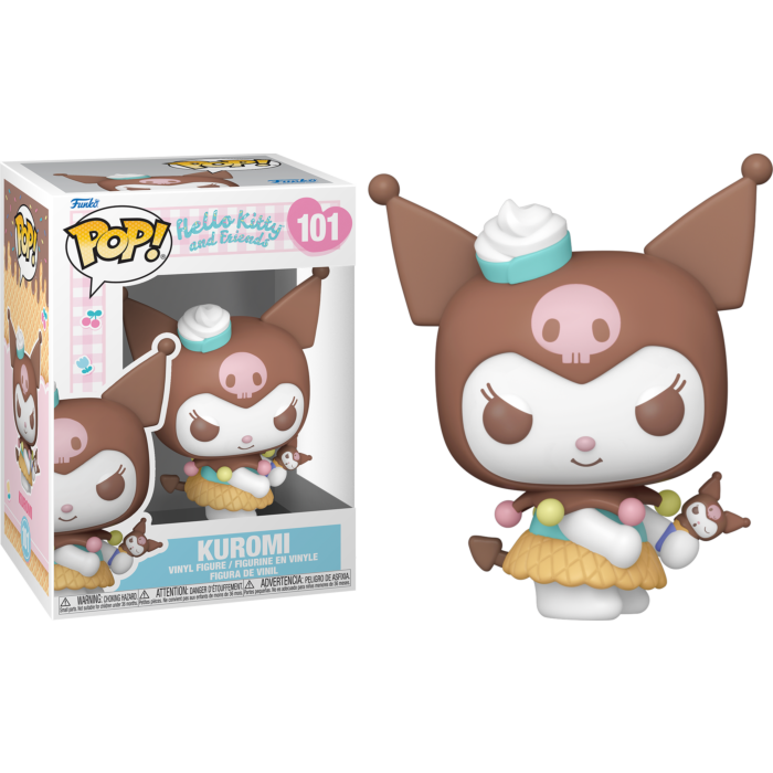Hello Kitty and Friends - Kuromi with Ice Cream Pop! Vinyl Figure