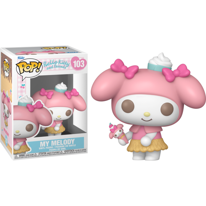 Hello Kitty and Friends - My Melody with Ice Cream Pop! Vinyl Figure