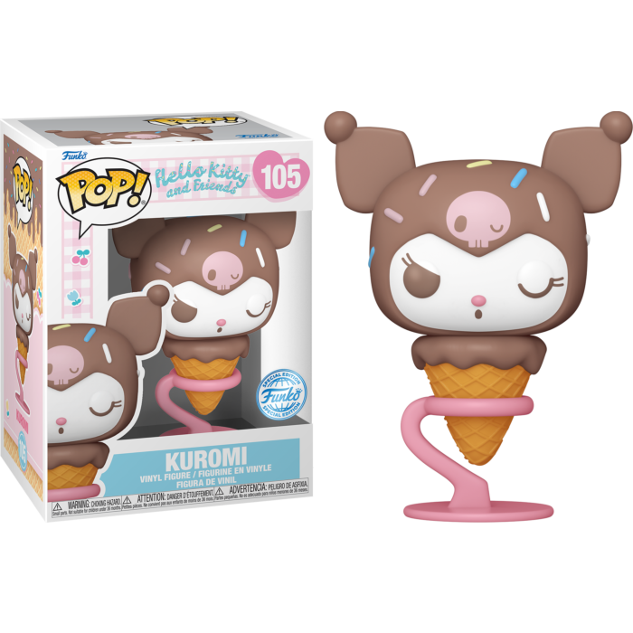 Hello Kitty and Friends - Kuromi as Ice Cream Cone Pop! Vinyl Figure