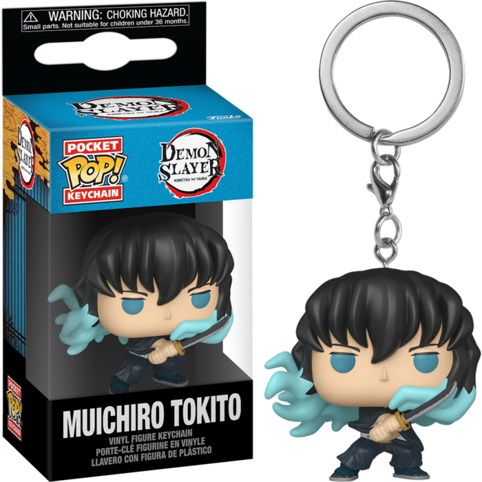 Demon Slayer - Muichiro Tokito (Attack) Pop! Pocket Keychain