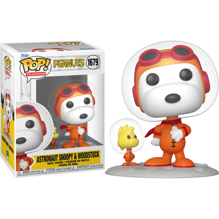 Peanuts - Astronaut Snoopy &amp; Woodstock Pop! Vinyl Figure
