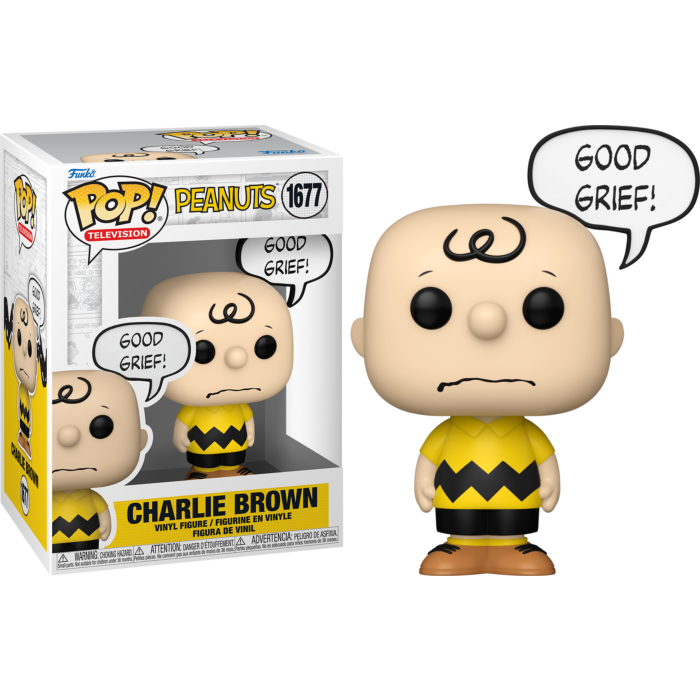 Peanuts - Charlie Brown (Good Grief) Pop! Vinyl Figure