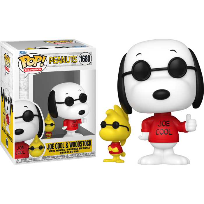Peanuts - Joe Cool &amp; Woodstock Pop! Vinyl Figure