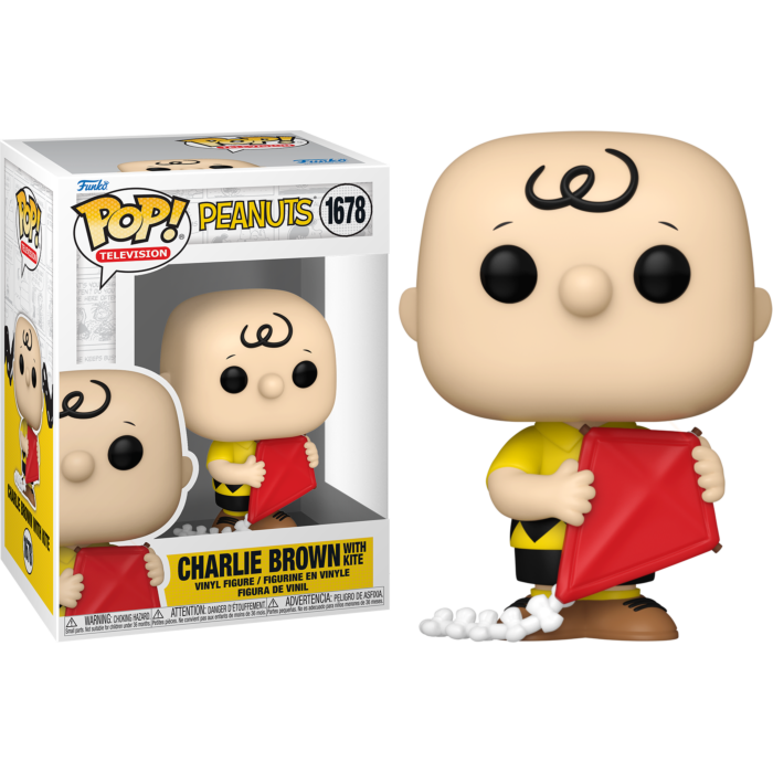Peanuts - Charlie Brown with Kite Pop! Vinyl Figure