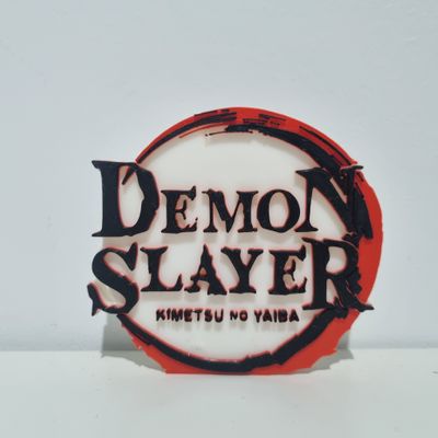 3D Print Logo- Demon Slayer