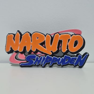 3D Print Logo- Naruto Shippuden 