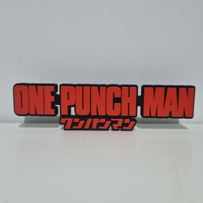 3D Print Logo- One Punch Man