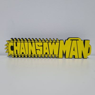 3D Print Logo- Chainsaw Man