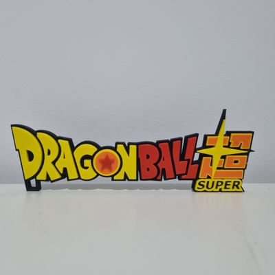 3D Print Logo- Dragonball Super