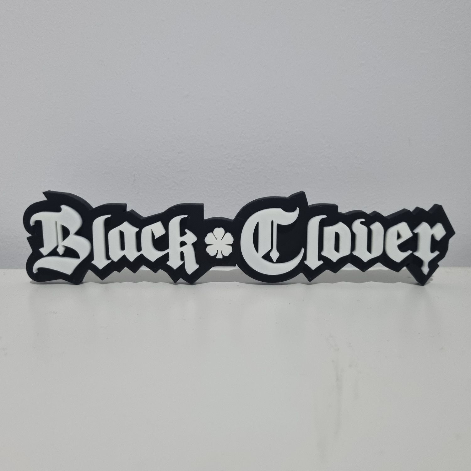 3D Print Logo- Black Clover