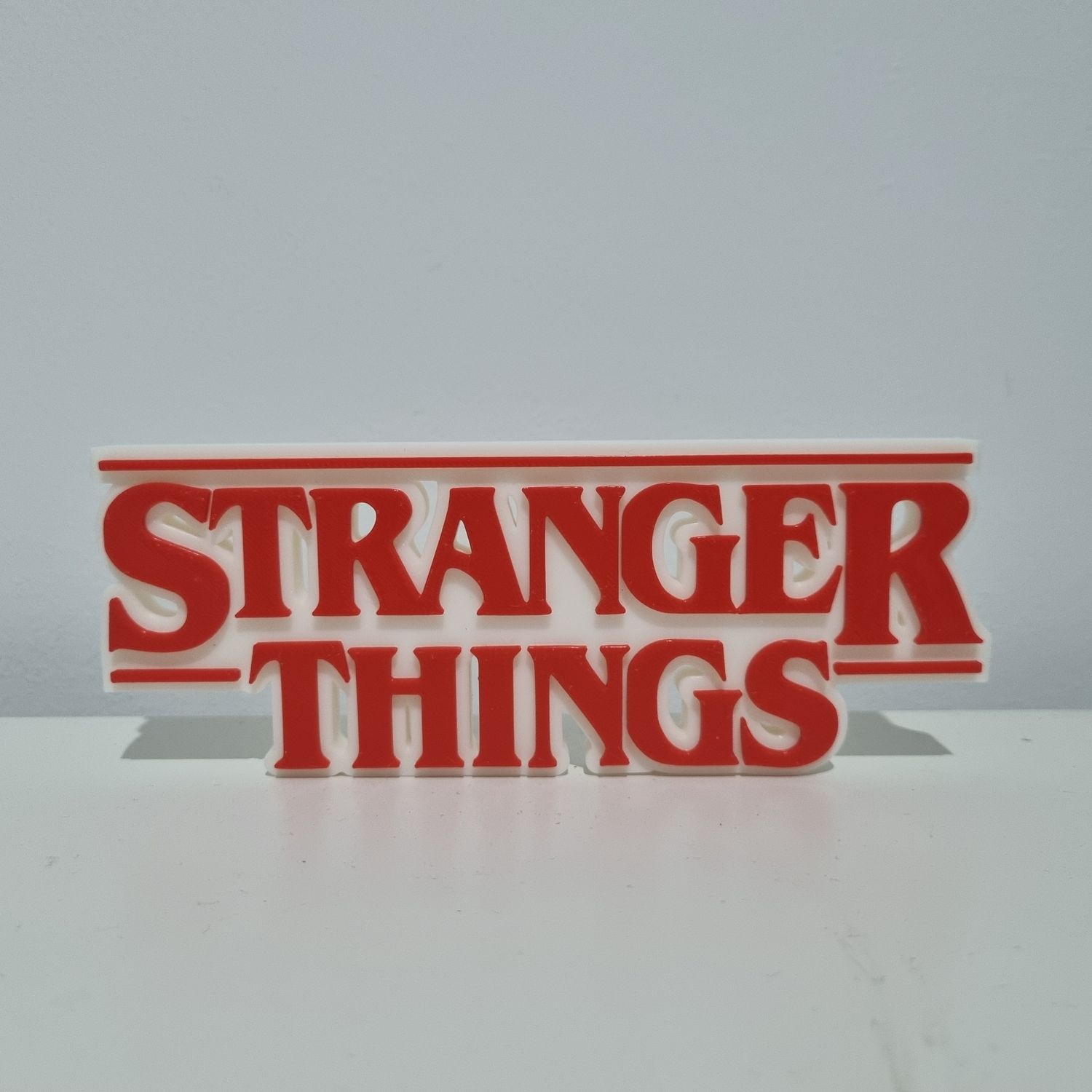 3D Print Logo- Stranger Things