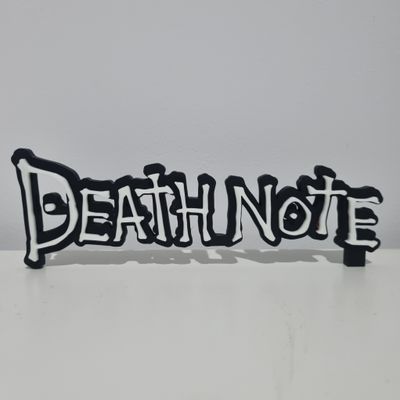 3D Print Logo- Death Note