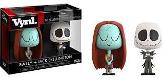 The Nightmare Before Christmas Sally &amp; Jack Skellington Vynl 2 Pack Figure
