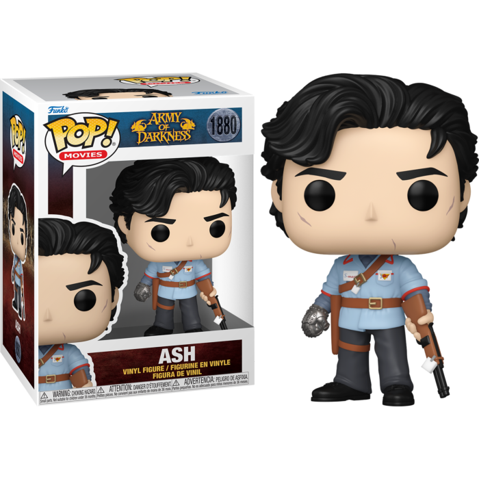 Army of Darkness - Ash with Boomstick Pop! Vinyl Figure  Squid Game - Front Man Pop! Vinyl Figure
