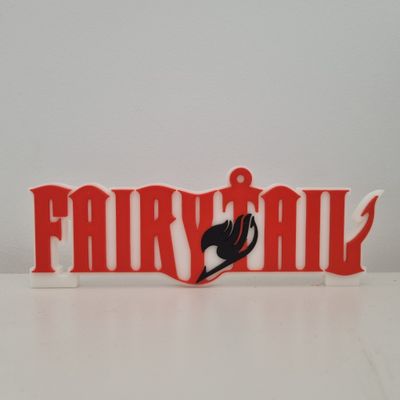 3D Print Logo- Fairy Tail