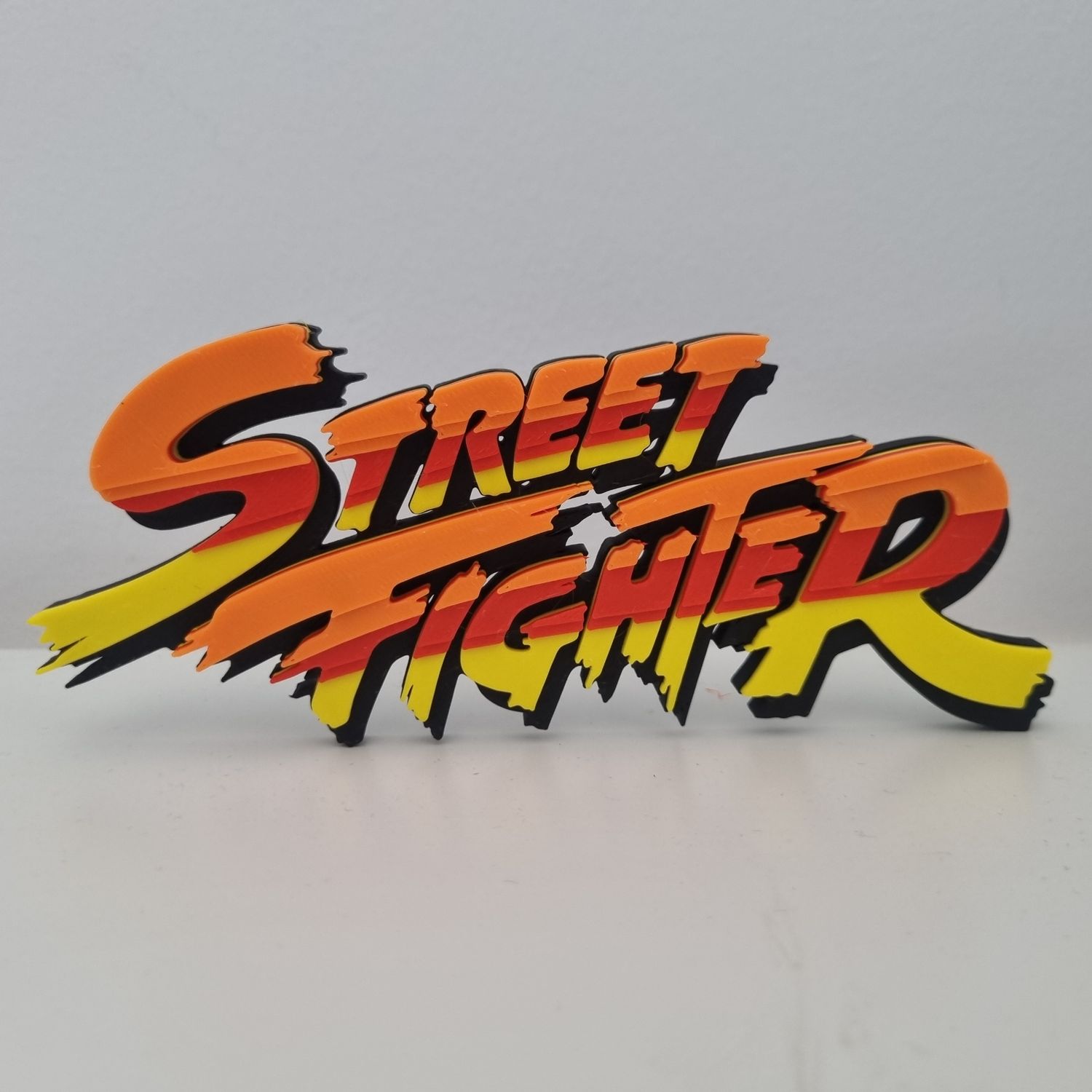 3D Print Logo- Street Fighter