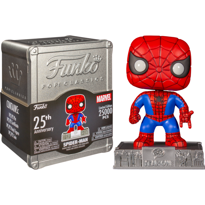 Spider-Man - Spider-Man 25th Anniversary Pop! Classics Vinyl Figure (2023 Summer Convention Exclusive)