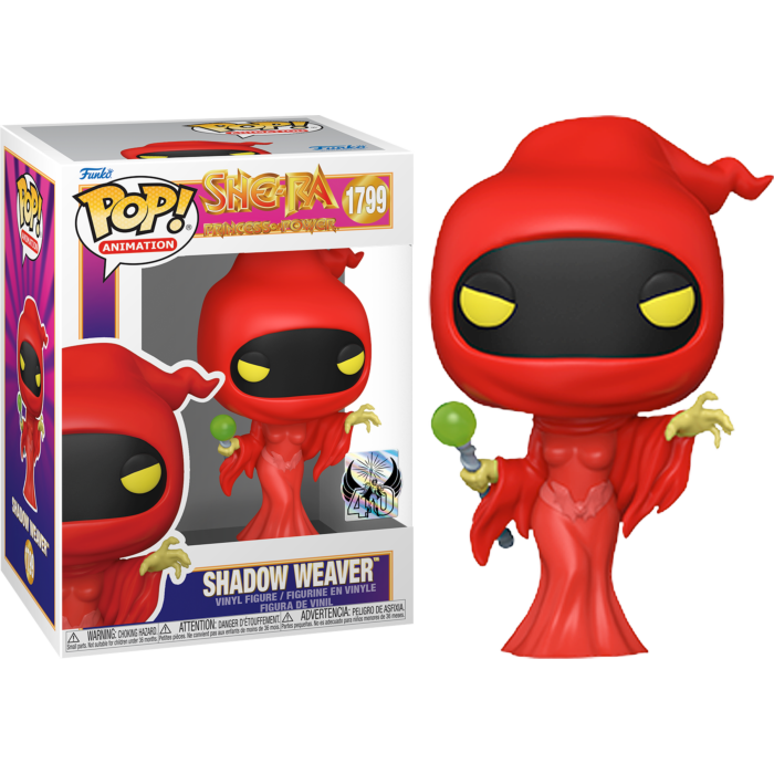 She-Ra: Princess of Power - Shadow Weaver 40th Anniversary Pop! Vinyl Figure