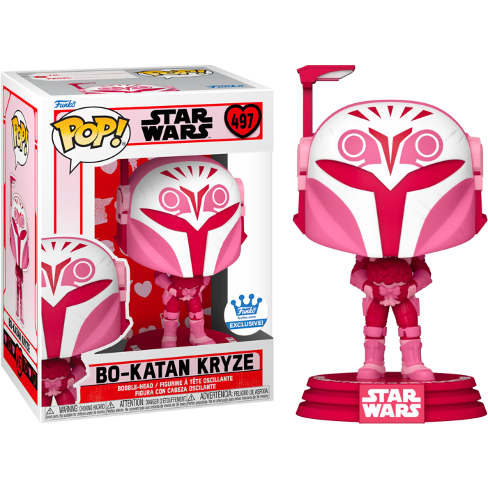 Star Wars: The Mandalorian - Bo Katan Valentine’s Day Pop! Vinyl Figure (Funko Exclusive)
