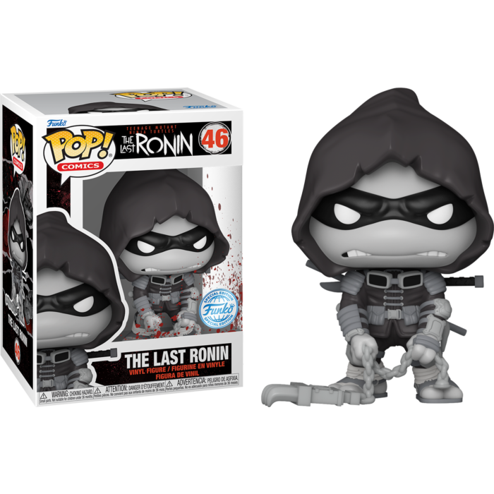 Teenage Mutant Ninja Turtles: The Last Ronin - The Last Ronin (Black &amp; White) Pop! Vinyl Figure