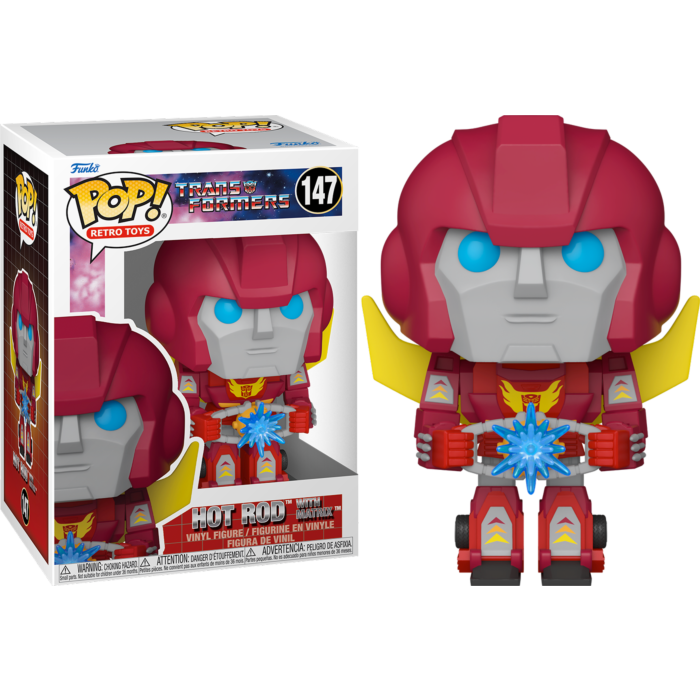 Transformers - Hot Rod with Matrix Pop! Vinyl Figure