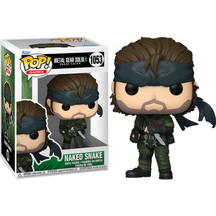 Metal Gear Solid: Snake Eater - Naked Snake Pop! Vinyl Figure