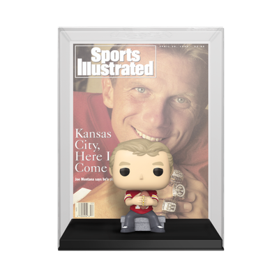 NFL Football - Joe Montana Sports Illustrated Pop! Magazine Cover Vinyl Figure - alternate product image 2